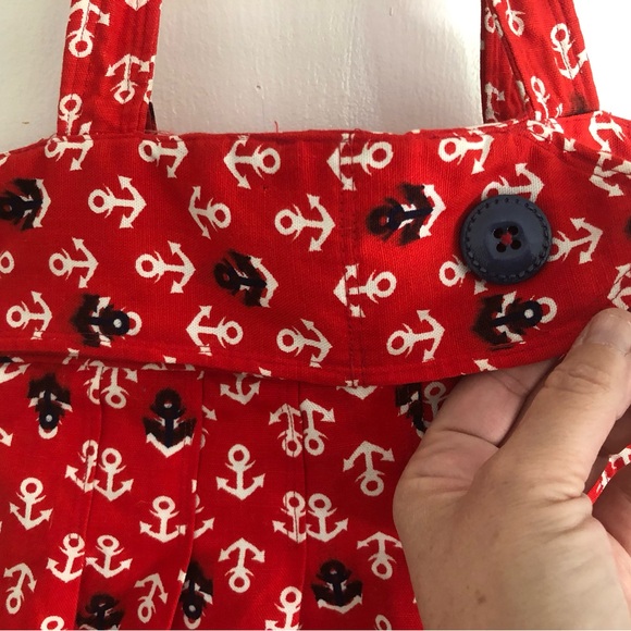 ✨Like New!✨ Excellent condition Anchor print shoulder/hand bag - Picture 2 of 6
